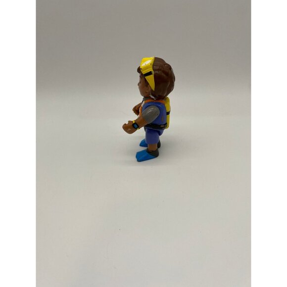 2000s Mattel Viacom Nickelodeon Go Diego Go "Diego" Scuba Diver Figurine Toy - Picture 4 of 9